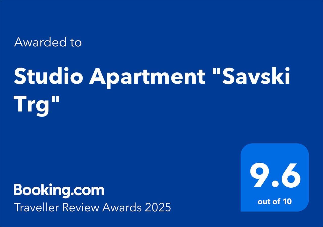 Studio Apartment "Savski Trg" Belgrade Exterior photo